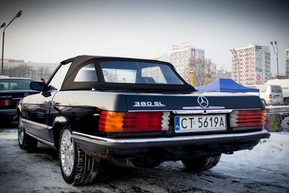 mercedes 380 sl wośp jordanki 2013