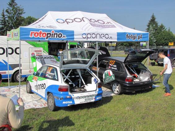 rajd przasniczka serwis oponeo motorsport