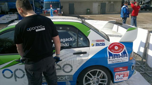 oponeo motorsport rajd swidnicki przed badaniem technicznym 4